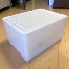 譲ります！　プラスチック収納ケースの画像