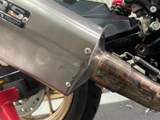 WR'sフルエキゾーストマフラー グロム JC75 JC61 ソリッドチタン