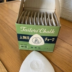 人物印硬貨チョーク　着物　和服