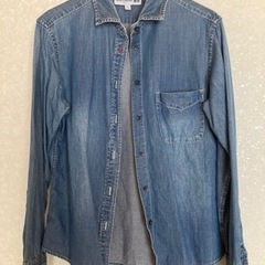 【Lサイズ】UNIQLOデニムシャツ