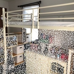 ニッセン　ロフトベッド　階段付きの画像