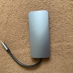 ■Apple■USBハブtype-c（スペースグレー）【MacBook】の画像