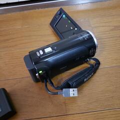 SONY ハンディカムHDR-CX280 黒 三脚付きの画像