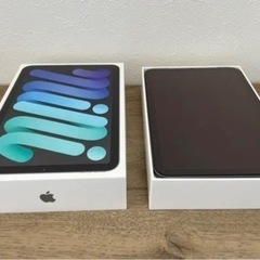 【※受取本日5/8まで】iPad mini 6 スペースグレー & Smart Folio ブラック 