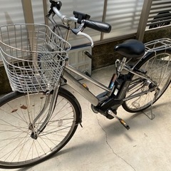 ヤマハ PAS CITY SP5 電動アシスト自転車 27インチ 2019年購入 内装5段変速 15.4Ahバッテリー・充電器 あまり使用していない　電池良好②の画像