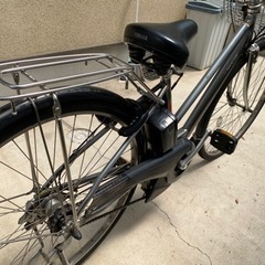 ヤマハ PAS CITY SP5 電動アシスト自転車 27インチ 2019年購入 内装5段変速 15.4Ahバッテリー・充電器 あまり使用していない　電池良好②の画像