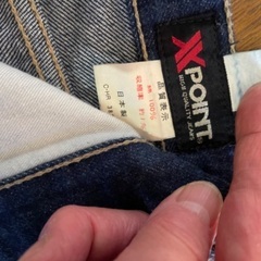 X Pointジーンズの画像
