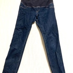マタニティ　スリムパンツ　二本まとめて　Lの画像
