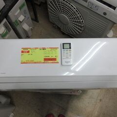 K03244　パナソニック　中古エアコン　主に6畳用　冷2.2kw／暖2.2kw