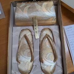 佐賀錦　草履バッグセット