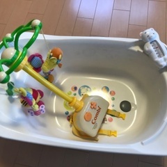 ベビーバス　湯温計　メーリー　中古