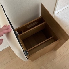 ニトリ　ドレッサー　三面鏡　収納力ありの画像