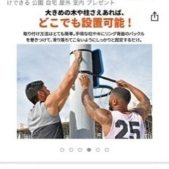 ポータブルバスケットゴールの画像