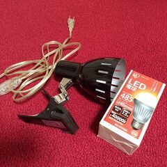 スイッチ付きクリップライト LED電球セット