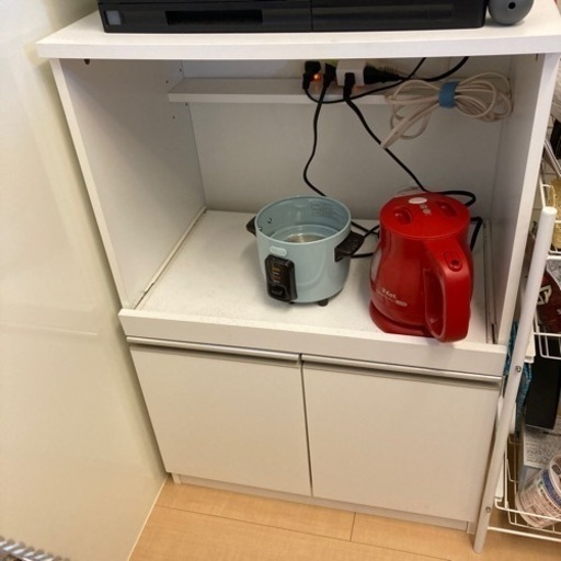 【2022年5月29日まで】ニトリ電子レンジ+炊飯器台