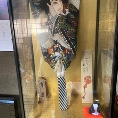 押し絵で作った　弁慶の羽子板　手作りです^_^