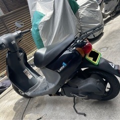 レッツ４スクーター　Let's4 原付2種登録（56cc）黄色ナンバー　廃車済みの画像