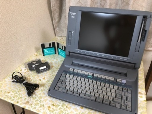美品 SHARP ワープロ 書院 WD-M900
