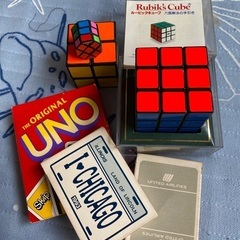 ルービックキューブ・UNOなど