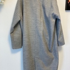 グレーロングコート(earth music&ecology)の画像