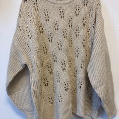 かぎあみセーター