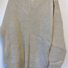 かぎあみセーターの画像