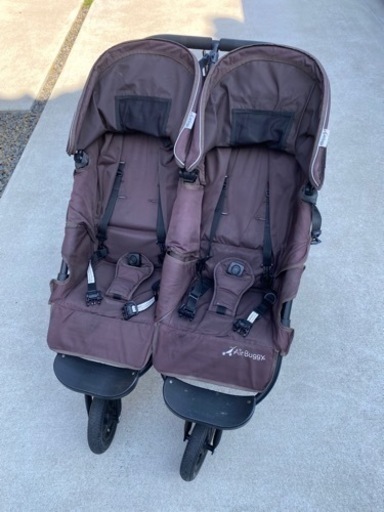 早い者勝ち！エアバギー　ココダブル　二人乗りベビーカー　二人乗り