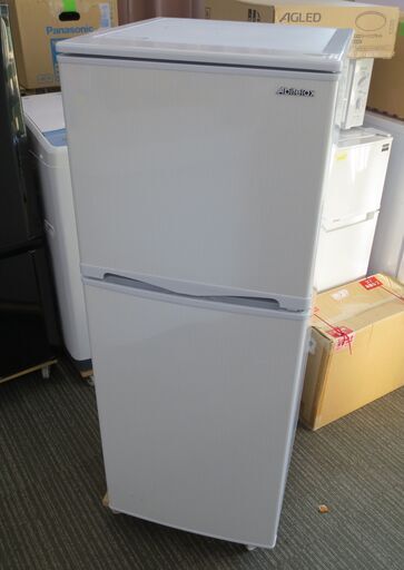 ■Abitelax　2ドア冷蔵庫　138Ｌ　AR-143E　№34