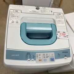 リサイクルショップどりーむ荒田店　1814　洗濯機　日立　5ｋｇの画像