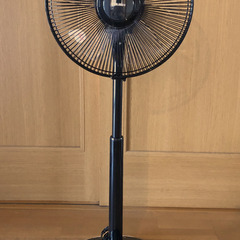 R30J-HRN 【動作確認済み/2012年製/リモコン付】MITSUBISHI　三菱　扇風機　モダンブラック　※引き取りのみ可の画像