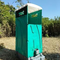 仮設トイレ、現場トイレの画像