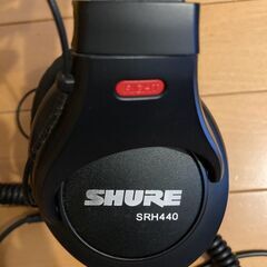 SHURE SRH440 モニタリングヘッドフォン※箱なしの画像