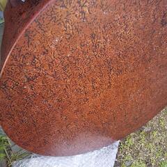 [値下げしました]丸い座卓[レトロ]の画像