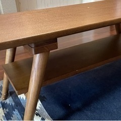 ニトリ　ローテーブル　100cmX40cmの画像