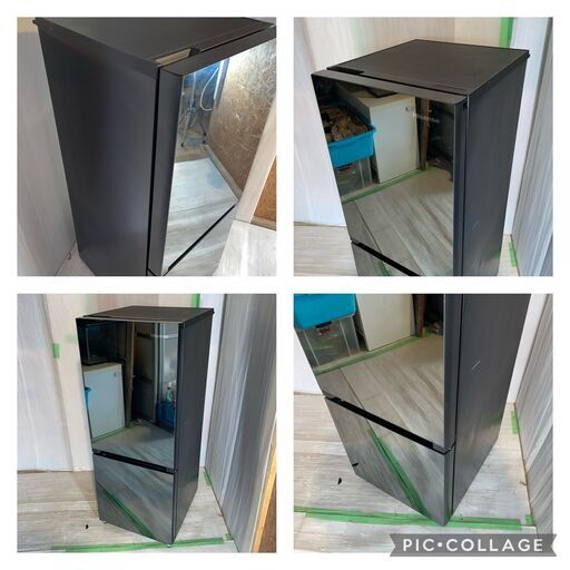 Hisense　鏡面仕様冷蔵庫　2020年　HR-G1501EM