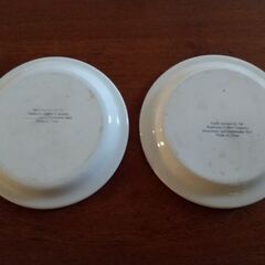 スターバックス プレート２枚の画像