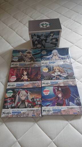 アズールレーン 初回生産限定版 BD 全巻 全巻収納BOX付