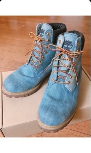 貴重なデニムティンバーランド