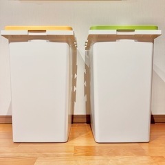 🌟未使用🌟45Lゴミ箱 連結 東急ハンズ購入品の画像