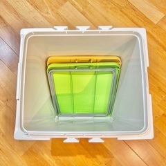 🌟未使用🌟45Lゴミ箱 連結 東急ハンズ購入品の画像