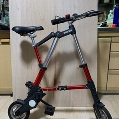 お譲り先決定　美品　折りたたみ自転車　デルタライドの画像