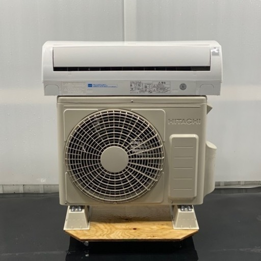 エアコン6畳用 工事込み価格 HITACHI2013年 白くまくん