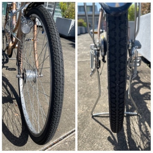 Shimano シマノ 3段 内装切替え 自転車 ママチャリ 26インチ　軽快車