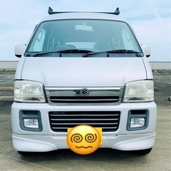 エブリィワゴン DA62 最終 AT ターボ車　軽バン