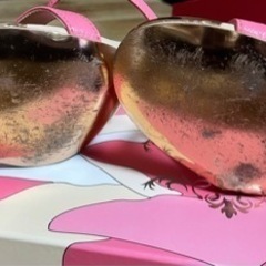 【美品】❣️Rady❣️ピンクフリフリサンダル　10㌢　Ｌの画像