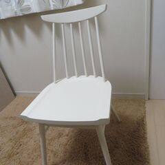 【お届け可】 ベルメゾン　白い椅子の画像