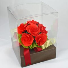 お花の折り紙ブーケ教室♥花ORIGAMIぶーけ♥バラの折り紙ブーケの画像