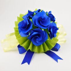 お花の折り紙ブーケ教室♥花ORIGAMIぶーけ♥バラの折り紙ブーケの画像