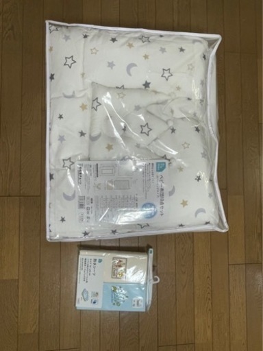 西松屋　ベビー布団10点セット　\u0026防水シート　新品未使用