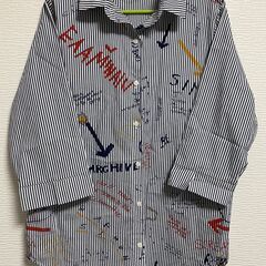 レディース服　七分袖ブラウス